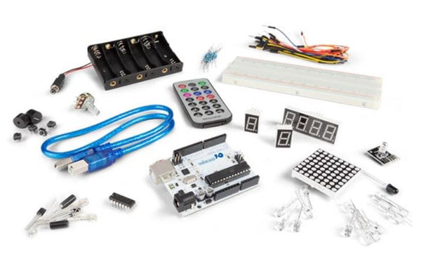 diy-starterkit voor Arduino staal grijs/zwart 88-delig