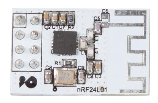draadloze tranceiver 2,4 GHz 29 mm staal grijs 2 stuks