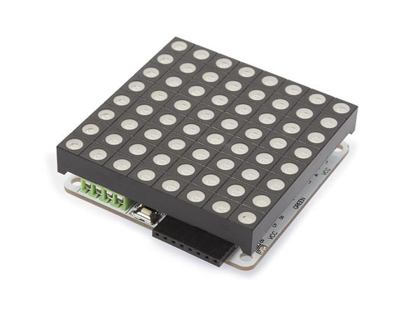 driverboard RGB-ledmatrix Arduino 60 x 60 mm zwart