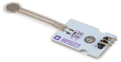 drukgevoeligesensor FSR 3,3 - 5V 67 x 22 x 7 mm wit