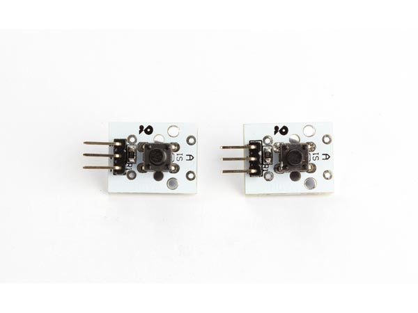 drukschakelaar programmeerbaar 25 x 15 mm wit 2 stuks