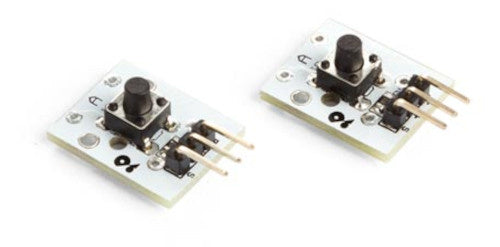 drukschakelaar programmeerbaar 25 x 15 mm wit 2 stuks
