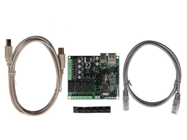 ethernet-relaiskaart 9 uitgangen Uart/SPI-poort USB