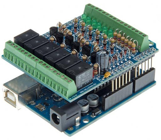 ethernet shield Arduino 7 x 5,5 cm groen/zwart