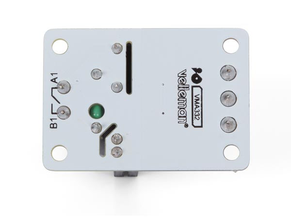 halfgeleiderrelais module 25 x 36 mm wit