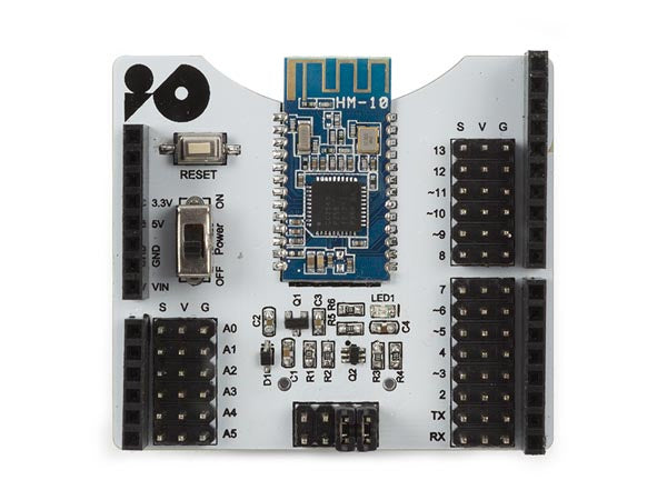 shield HM-10 draadloos Arduino Uno 54 x 48 mm wit