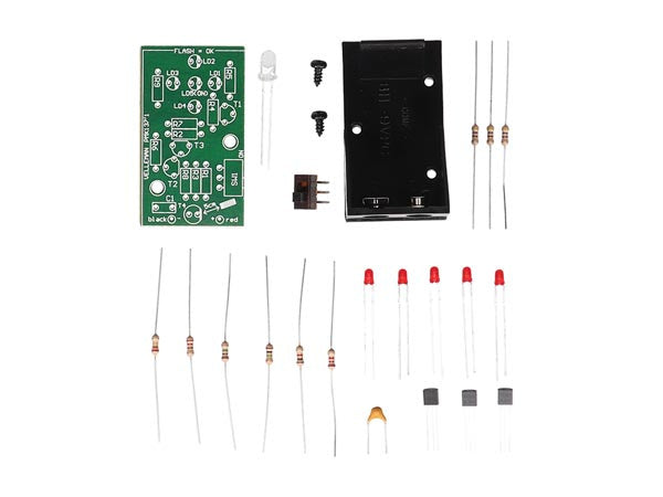 infrarood-afstandsbedieningtester led 55 x 30 mm groen