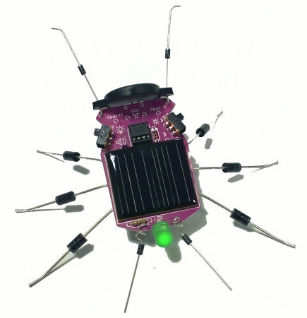 insect zonne-energie 4.5V/35mA 140 x 150 x 50 mm zwart