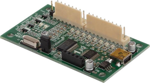 interfacekaart mini-usb 68 x 40 mm groen 3-delig