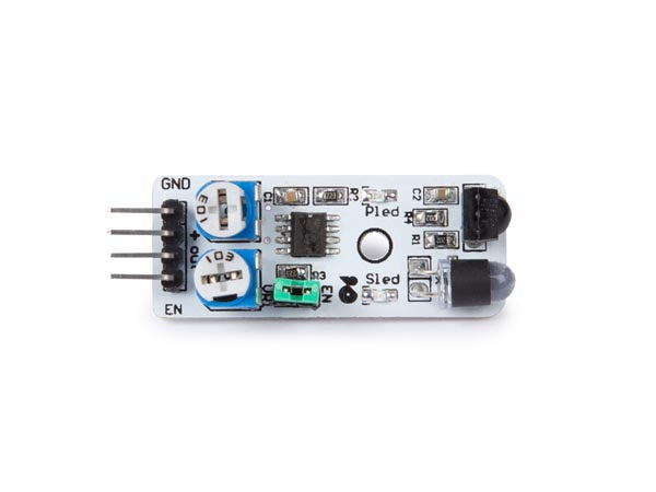 IR-obstakelsensor 45 x 16 x 10 mm wit