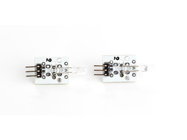 IR-zender 35 x 15 x 8 mm wit 2 stuks