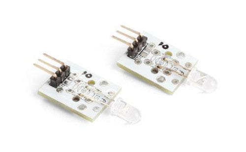 IR-zender 35 x 15 x 8 mm wit 2 stuks