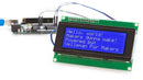 LCD-module I²c 4 x 20 karakters 98 x 60 cm groen/blauw
