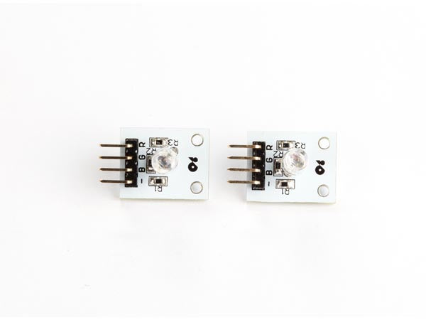 led-module RGB 24 x 16 mm wit 2 stuks