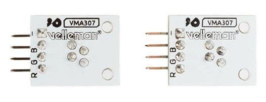 led-module RGB 24 x 16 mm wit 2 stuks