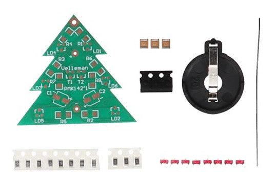 ledverlichting kerstboom SMD 45 x 41 x 8 mm groen