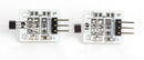 magnetische hall-sensor 25 x 15 mm staal grijs 2 stuks