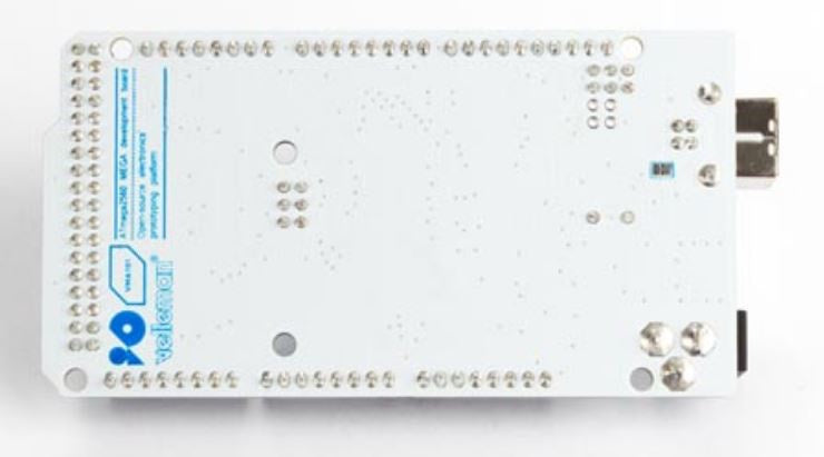 mega ontwikkelbord ATmega2560 staal 112 x 55 mm wit