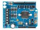 Motor & Power shield Arduino 75 x 55 mm blauw/zwart