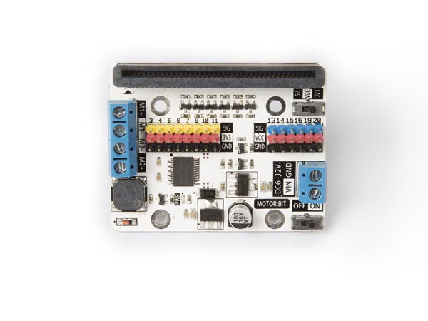 motorschild DC 60 x 47 x 13 mm wit