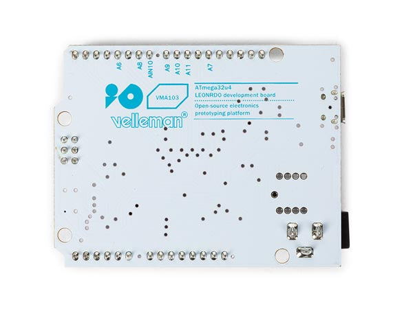 ontwikkelbord ATmega32u4 Leonardo 69 x 53 mm wit