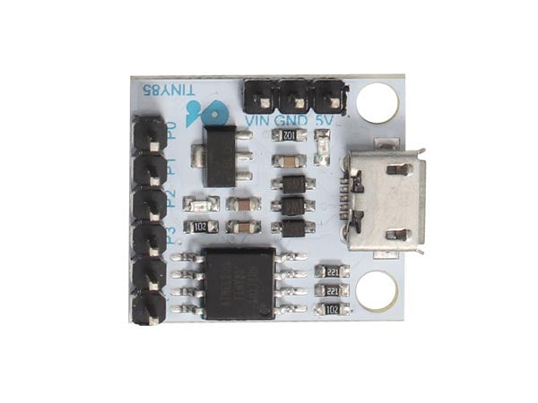 ontwikkelbord ATtiny85 Micro 17,5 x 19 mm wit