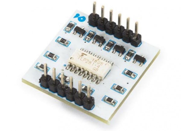 optocoupler breakout-board TLP281 voor Arduino grijs