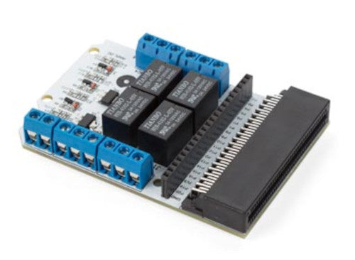 relaismodule 4-kanaals Microbit 57 x 80 mm wit