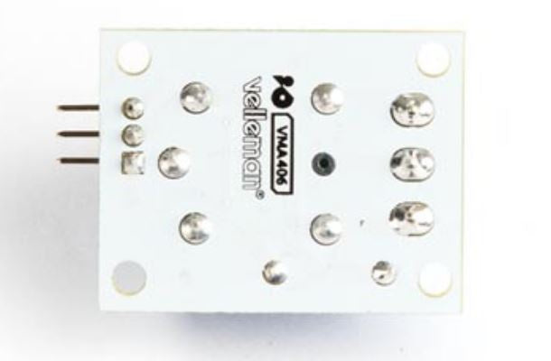 relaismodule 5V 40 x 27 x 18 mm blauw