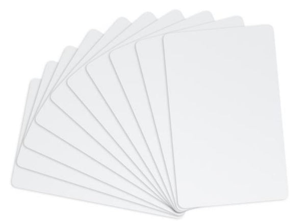 Rfid-kaarten 5,4 x 8,5 x 0,1 cm wit 10 stuks
