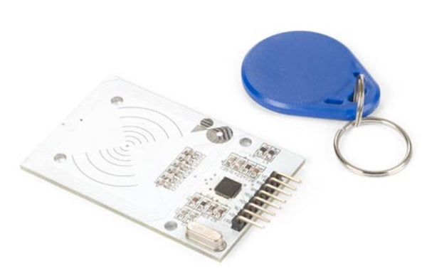 schrijf- en leesmodule Rfid 66 x 40 x 7 mm staal wit