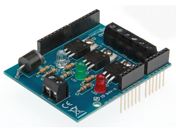 RGB-schild Arduino 75 x 55 x 25 mm blauw