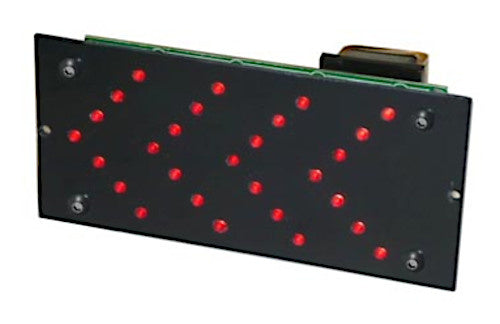 richtingaanwijzer led Chevron 64 x 130 x 16 mm zwart