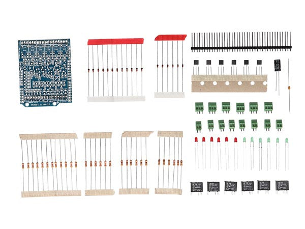 shield I/O Arduino 68 x 53 mm blauw/zwart/groen