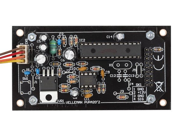 soldeerkit audioanalyser 12VDC 98 x 51 mm staal zwart