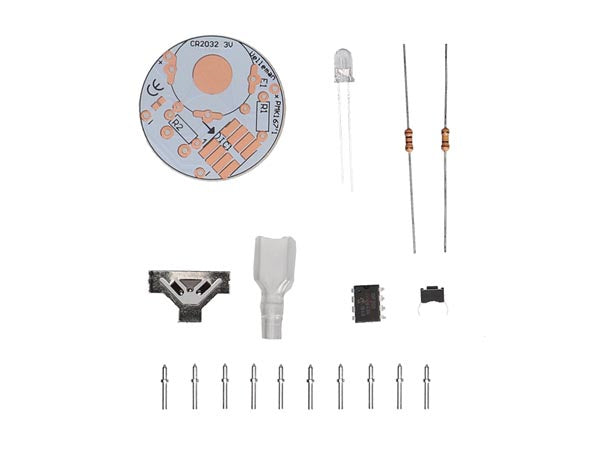 soldeerkit elektronisch theelicht 38 x 25 mm 3V wit