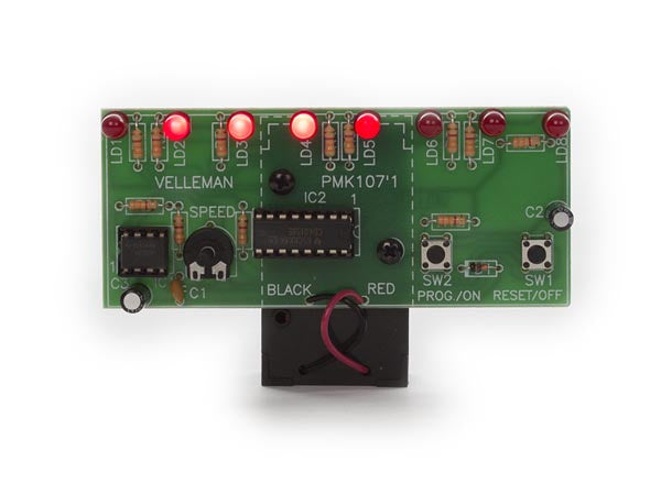 soldeerkit looplicht led 95 x 40 mm 9V groen