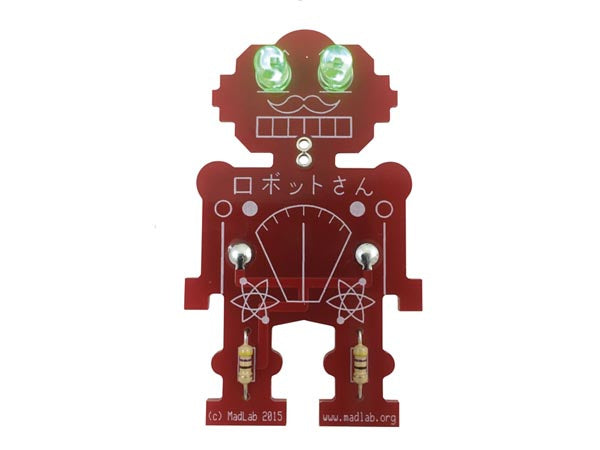 soldeerkit M. Robot MadLab 65 x 40 mm rood 6-delig