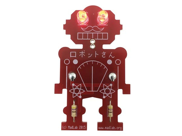 soldeerkit M. Robot MadLab 65 x 40 mm rood 6-delig