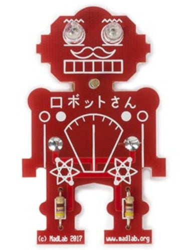 soldeerkit M. Robot MadLab 65 x 40 mm rood 6-delig