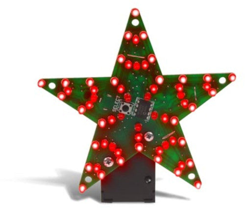 soldeerkit Multi-effect ster 105 x 110 mm 9V rood/geel