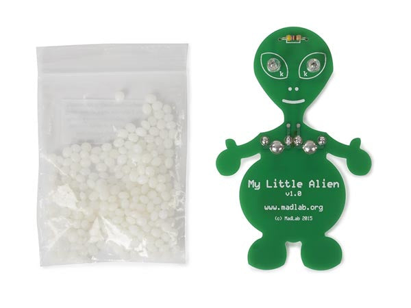 soldeerkit My Little Alien MadLab 9V 94 x 60 mm 5-delig