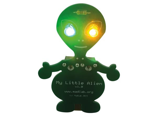 soldeerkit My Little Alien MadLab 9V 94 x 60 mm 5-delig