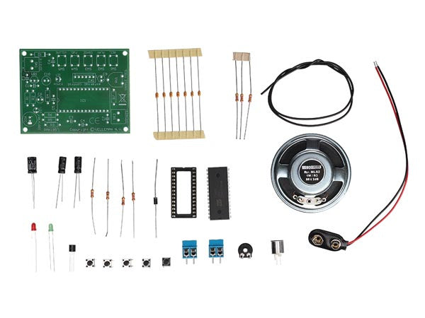 soldeerkit opname/weergavemodule 77 x 60 cm 9V
