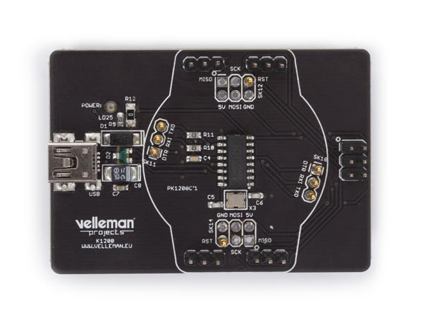 soldeerkit programmeer cradle 60 x 43 mm zwart 2-delig