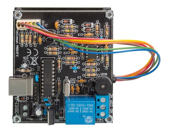 soldeerkit Proximity-kaartlezer USB 69 x 80 mm 12V zwart