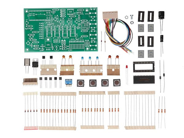 soldeerkit up/down impulsteller 125 x 75 mm 12V groen