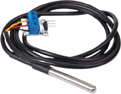 temperatuursensor en adapter DS18B20 91 cm zwart 2-delig