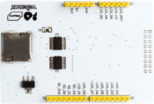 touchscreen uno/mega ontwikkelbord 2.8 inch wit/zwart