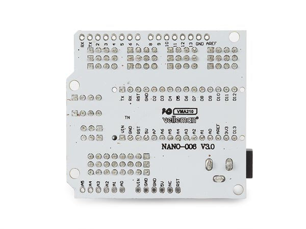 uitbreidingsboard Arduino Nano/Uno 58 x 53 mm wit